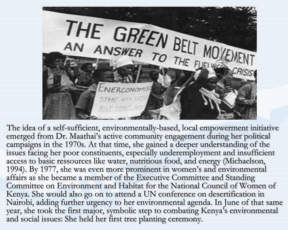 PPT - The Green Belt Movement PowerPoint Presentation, free download -  ID:3777890