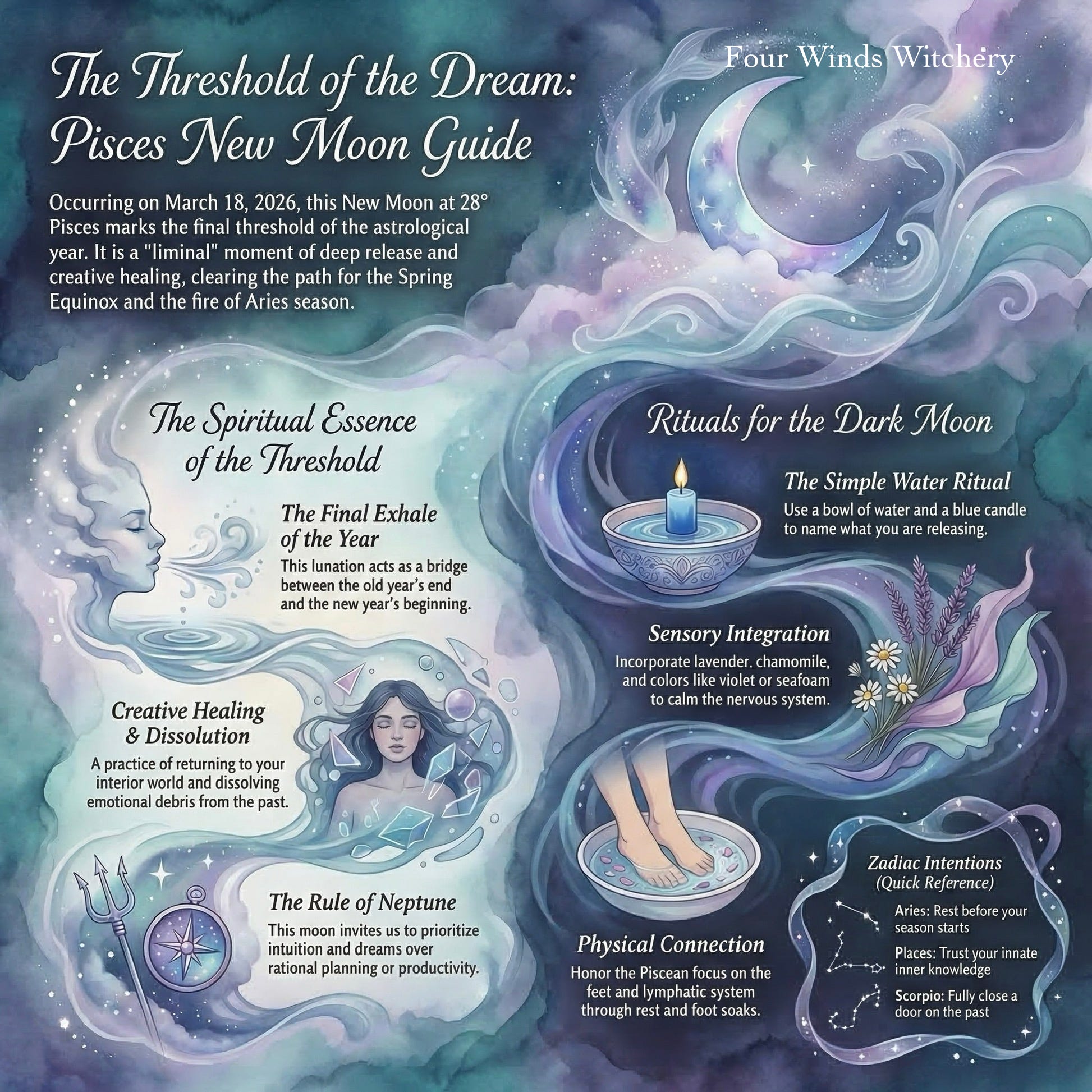 The Last Tide Before Spring Is The Pisces New Moon
