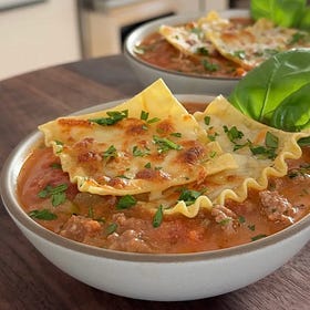 Lasagna Soup