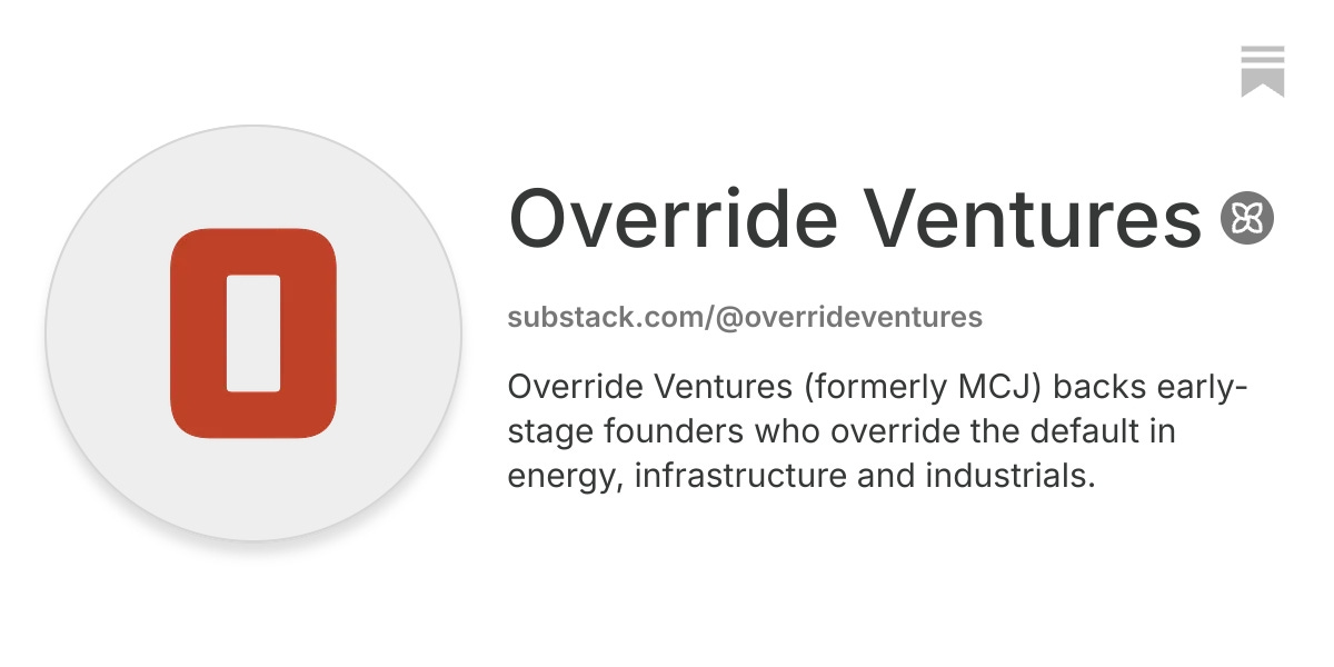 Override Ventures | Substack