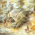 The spiritual darshan most of us have in the beginning