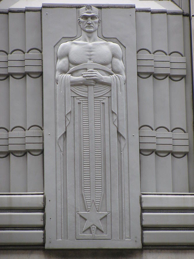 Art Deco Figure by Alfred Ng