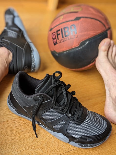 Modèle X1 Low de chez Xero Shoes pour le basket-ball