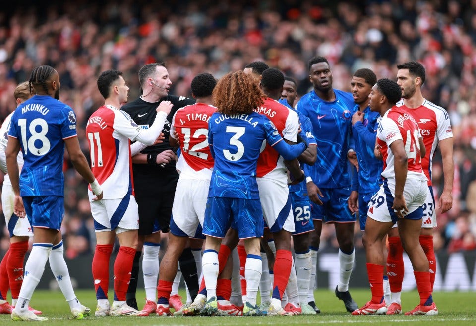 Arsenal vs Chelsea LIVE RESULT: Mikel Merino header earns Gunners all three  points as poor Blues struggle again | The Sun