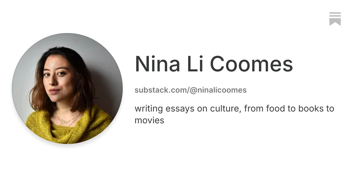 Nina Li Coomes | Substack