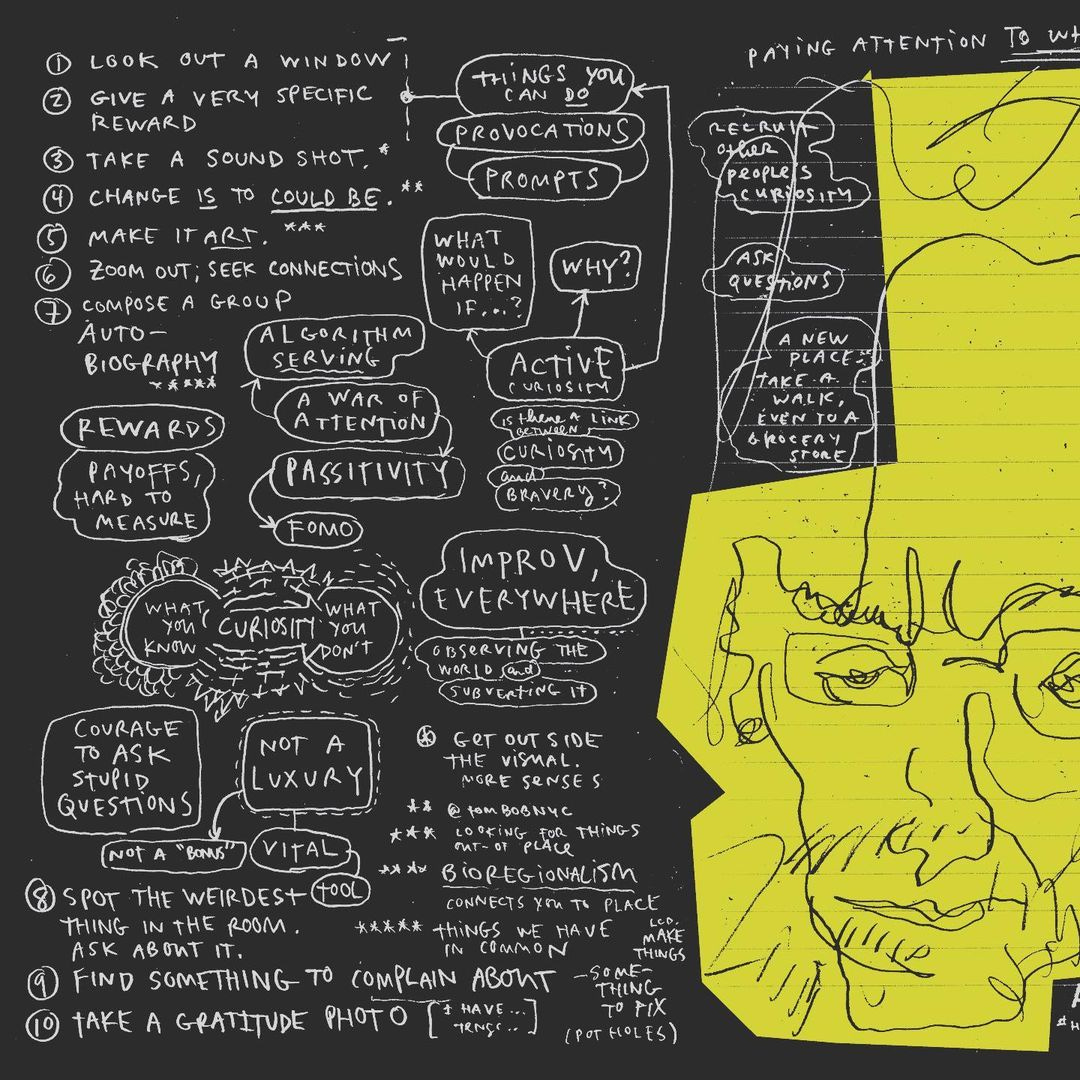 notes on a rob walker lecture on curiosity