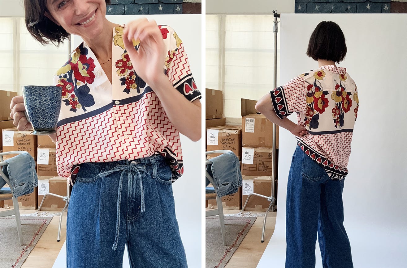Drawstring Jeans - by Jane Herman - Jane on Jeans