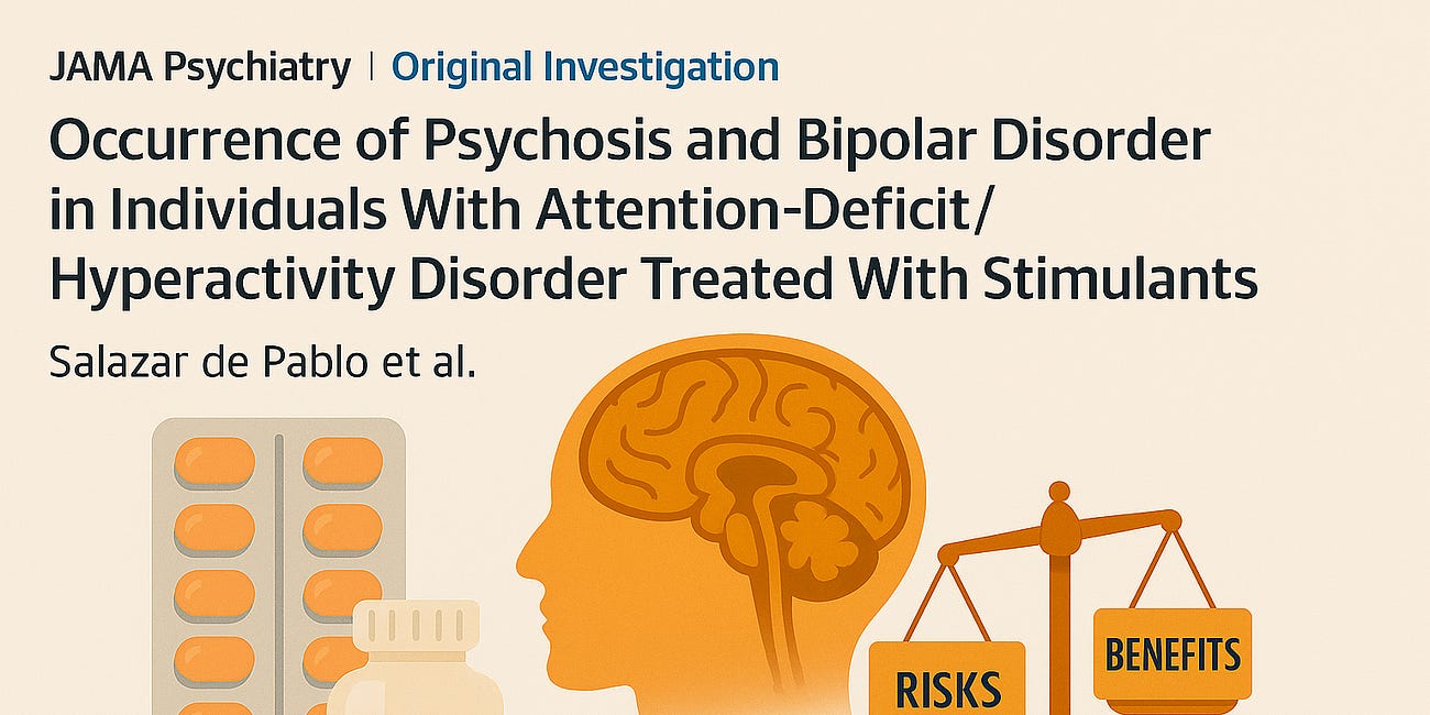 The Long Game of Stimulants and Psychosis