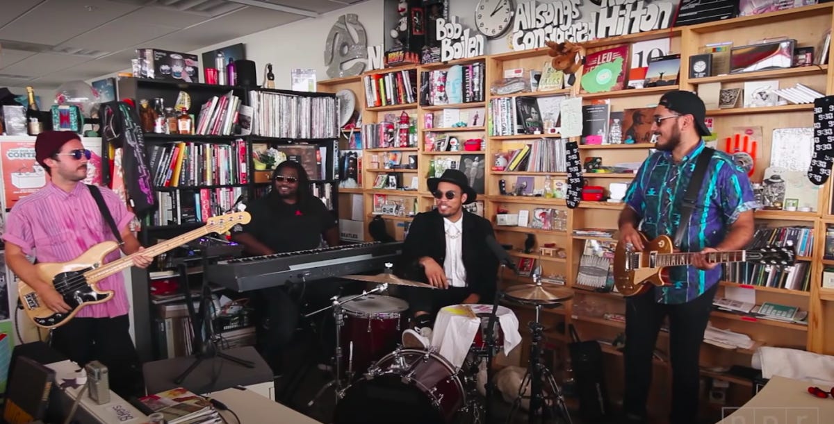 NPR Tiny Desk Concert: Anderson .Paak and the Free Nationals – OpenAxis