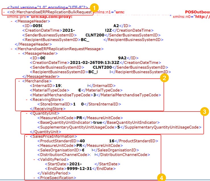 XML of the message generated by WESOUT in SXMB_MONI XML of the message generated by WESOUT in SXMB_MONI