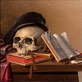 bones, books, and bitter beauty.