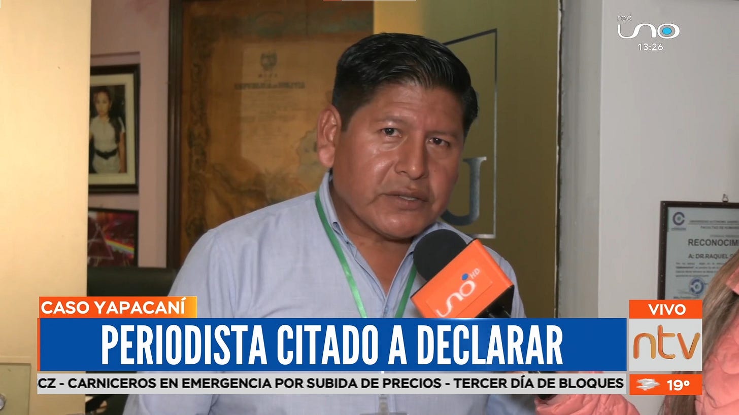 ABI - Dejan sin efecto citación a periodista luego de aclaración del  Viceministerio de Comunicación