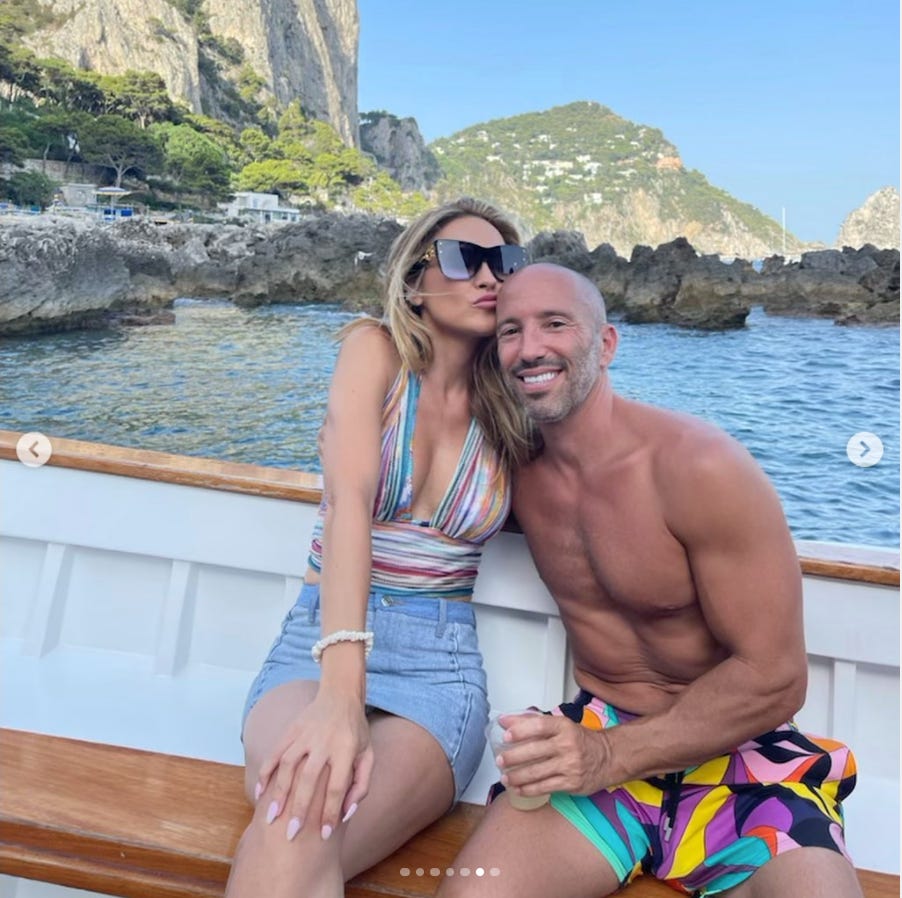 Chrishell Stause and her boss Jason Oppenheim on Selling Sunset