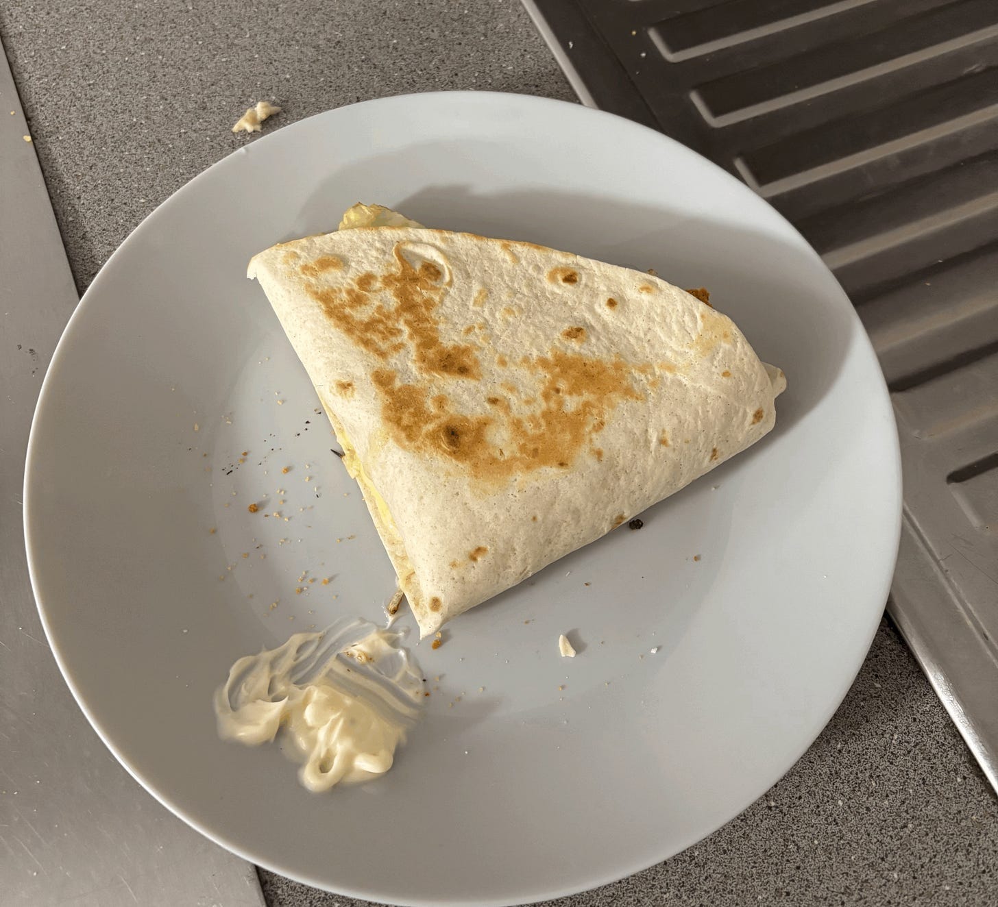 a quesadilla a quesadilla