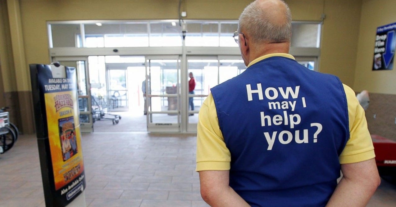 Why Walmart May Restore Its Greeters to the Frontlines - ABC News