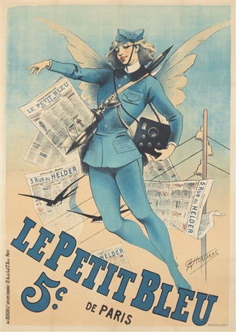 Le Petit Bleu by Alfred Choubrac on artnet