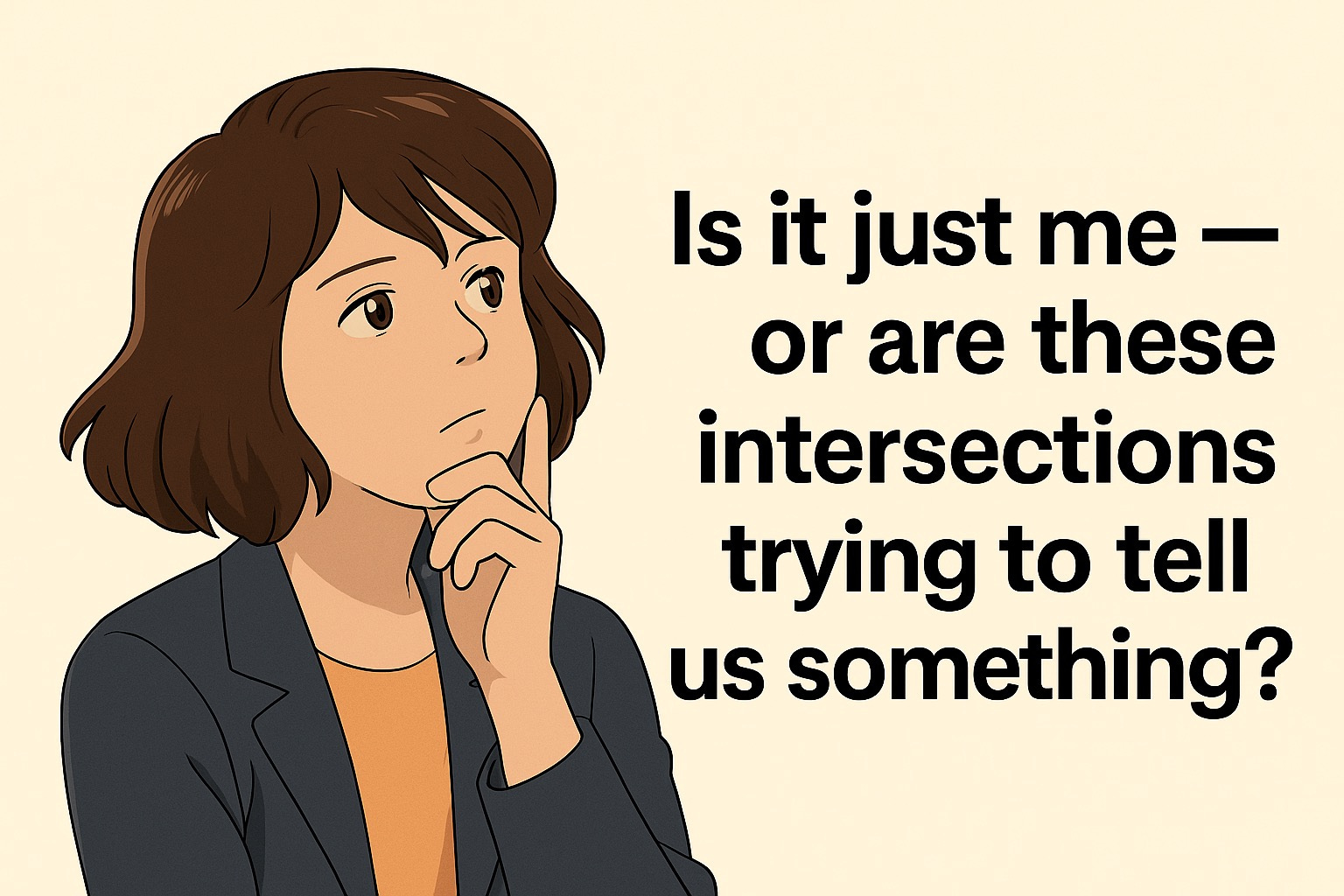 On the Left Side of Belonging: Three Intersections That Might Not Be Coincidence