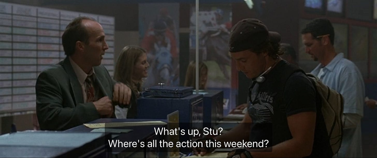 Screenshot; Two For the Money (2005)