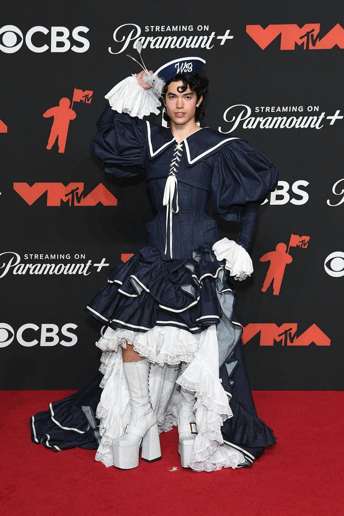 Conan Gray's Erik Charlotte Look Makes Waves at the VMAs