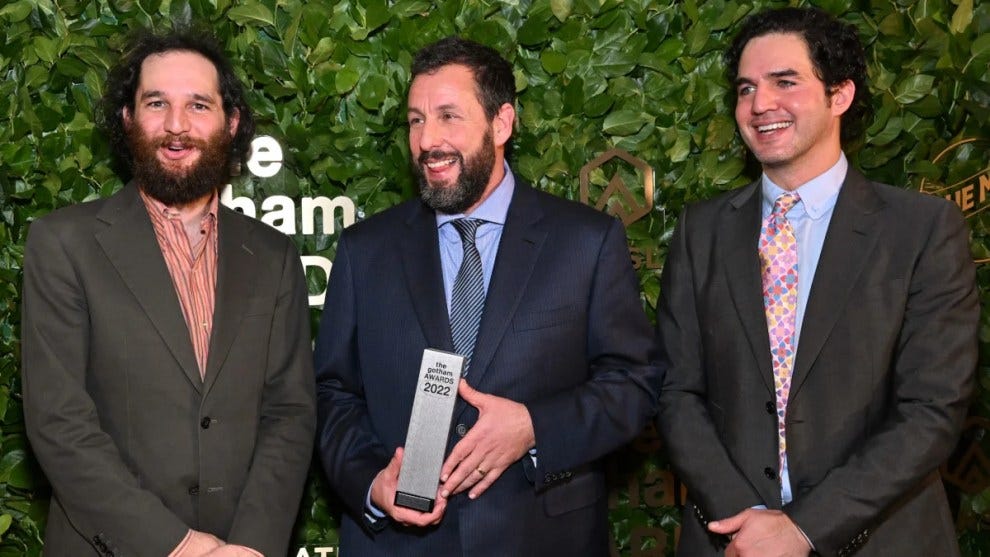 Adam Sandler Says New Safdie Brothers Movie Delayed Due to Strikes