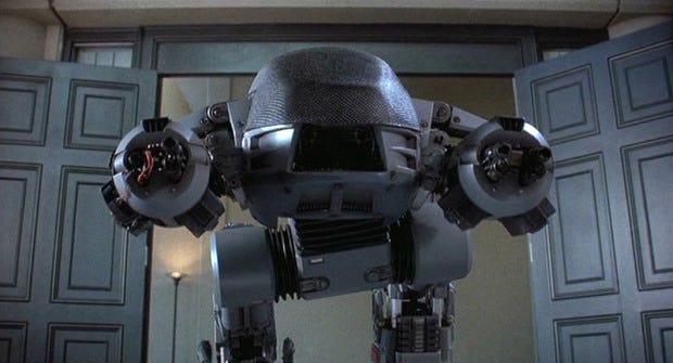 Building Up to Maker Faire: Bringing ED-209 to Life - Make: