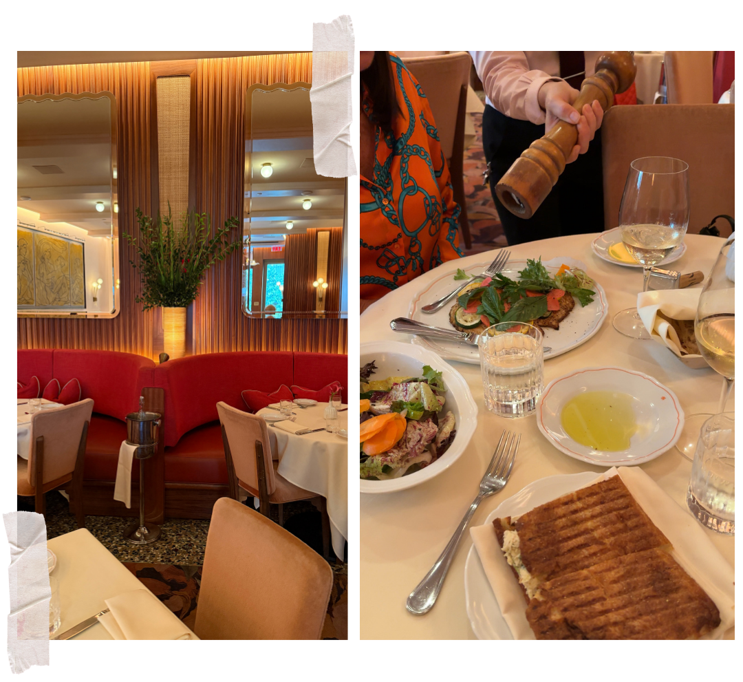 Dinner at Sant Ambroeus
