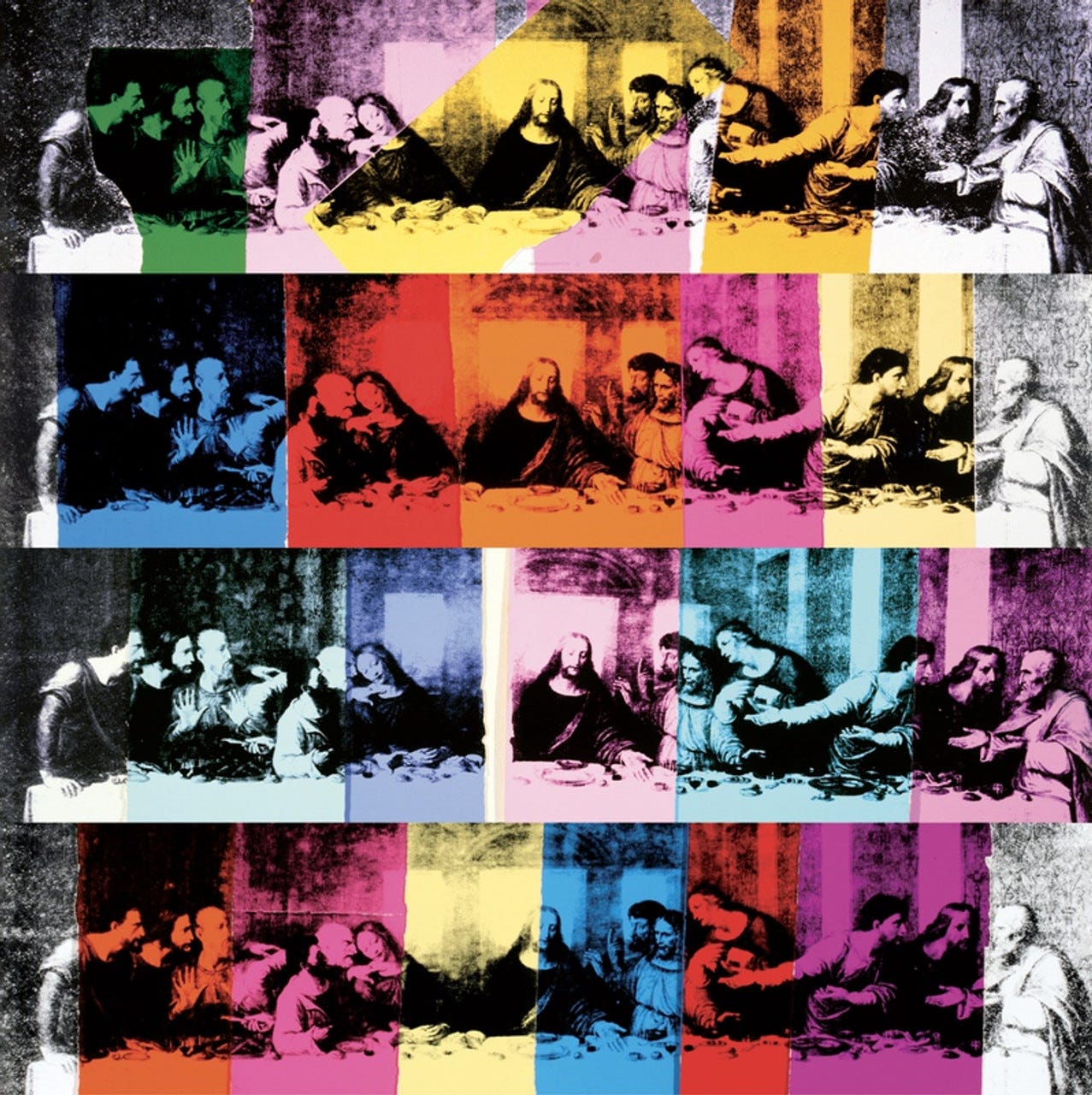 Warhol The Last Supper Sticker Sheet