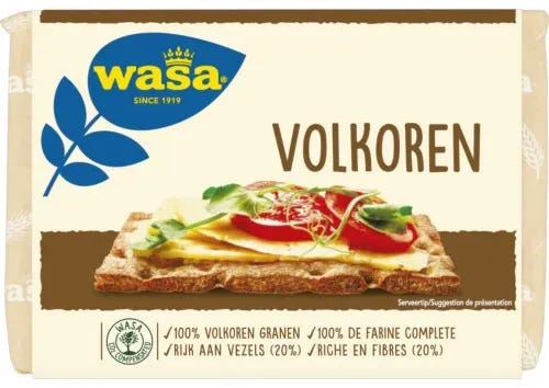 Wasa volkoren crackers