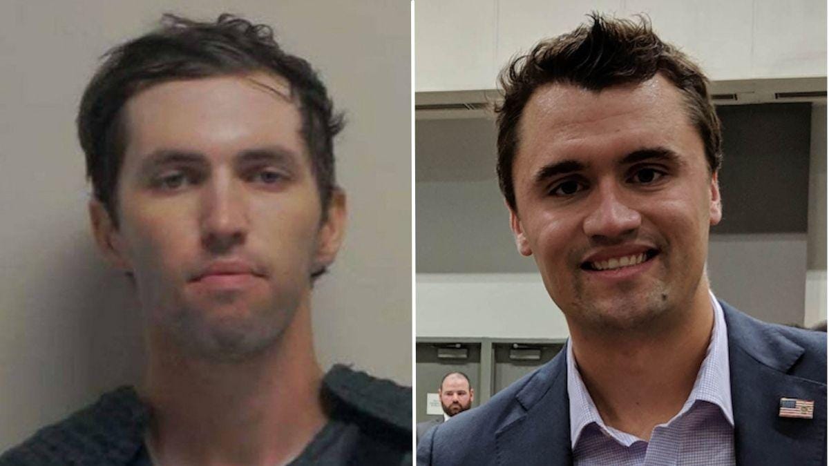 Photo of Tyler Robinson, Charlie Kirk Photo of Tyler Robinson, Charlie Kirk