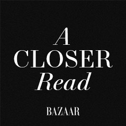 Harper's Bazaar's A Closer Read logo
