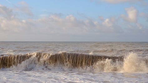 Seascapes - half sky, half sea.