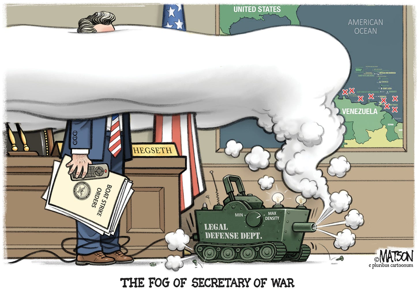 The Fog of War - by RJ Matson - The Contrarian