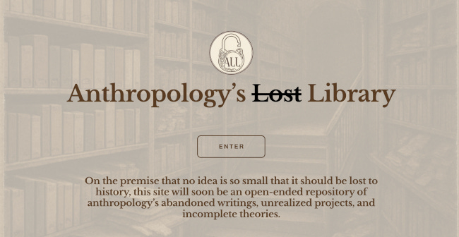 Page d'accueil du site. Le mot "Lost" est barré. Un gros bouton indique "ENTER". Page d'accueil du site. Le mot "Lost" est barré. Un gros bouton indique "ENTER".