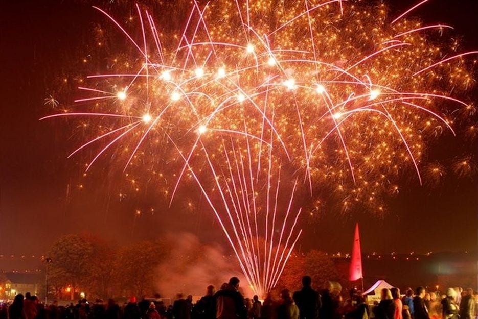 Bonfires & Firework Displays in Calderdale 2025