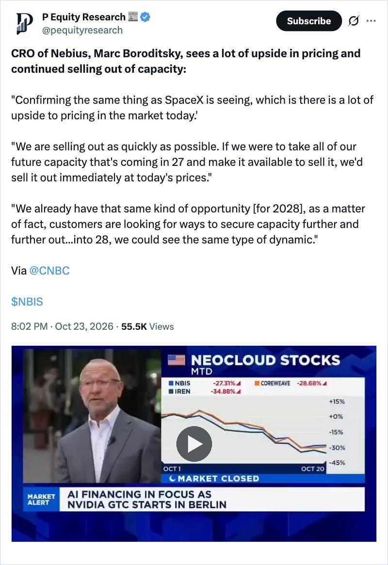 Nebius CRO on CNBC via @pequityresearch Nebius CRO on CNBC via @pequityresearch