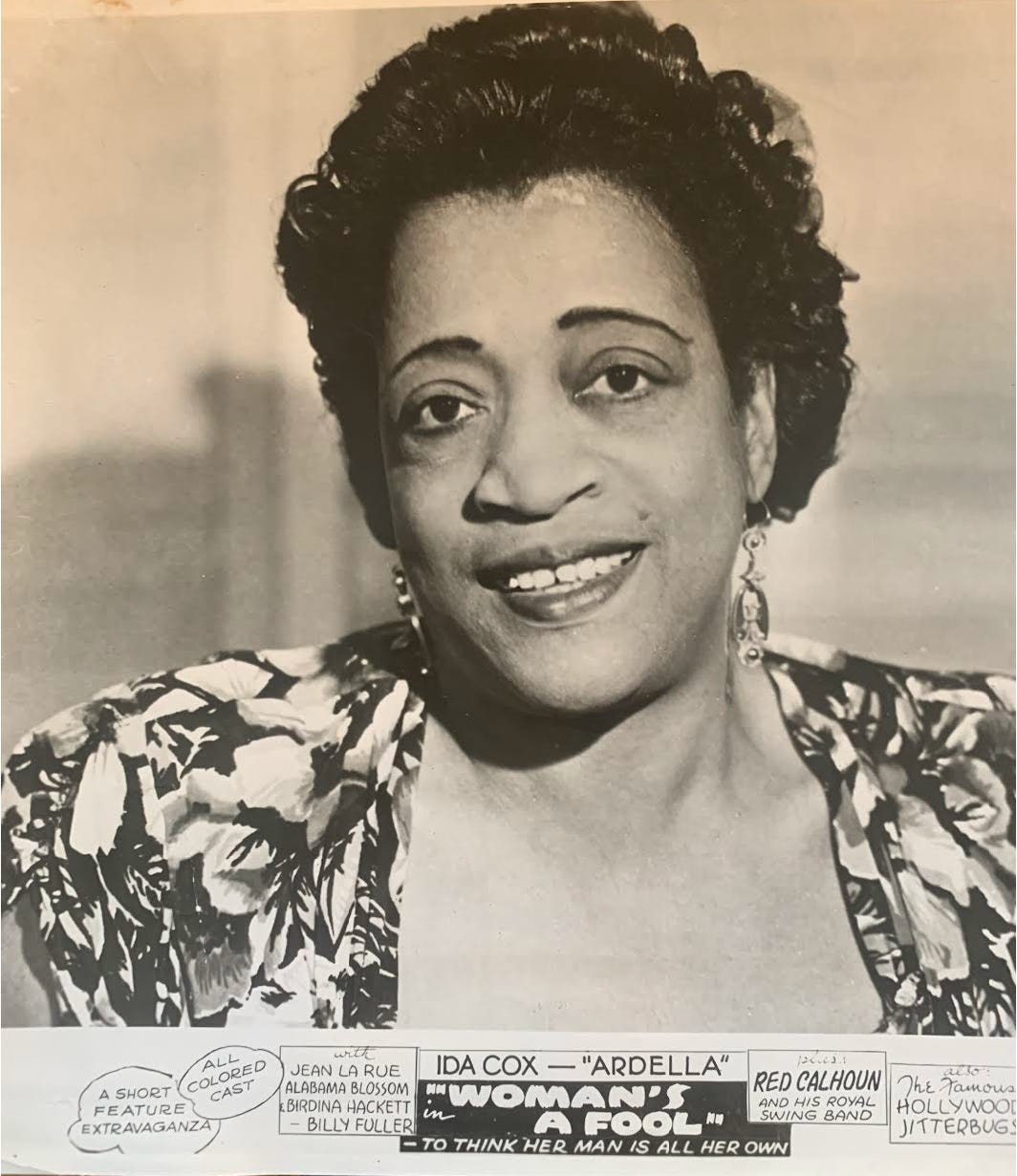 The Ida Cox-Charlie Christian Recording Session