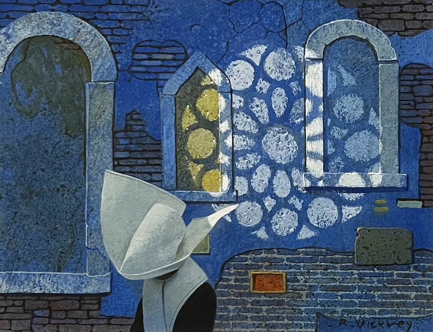 Robert Vickrey, American Venice Magic, 2001 Robert Vickrey, American Venice Magic, 2001