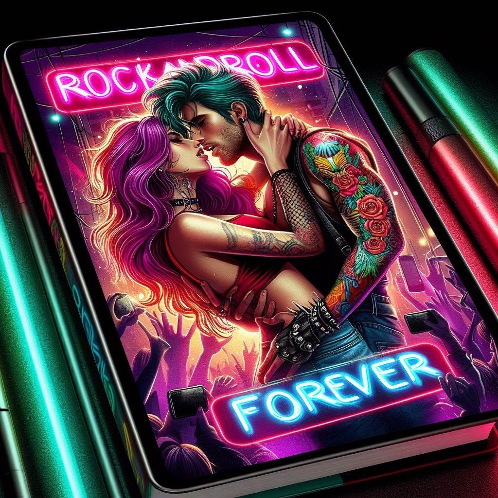 romance novel about two punk rockers