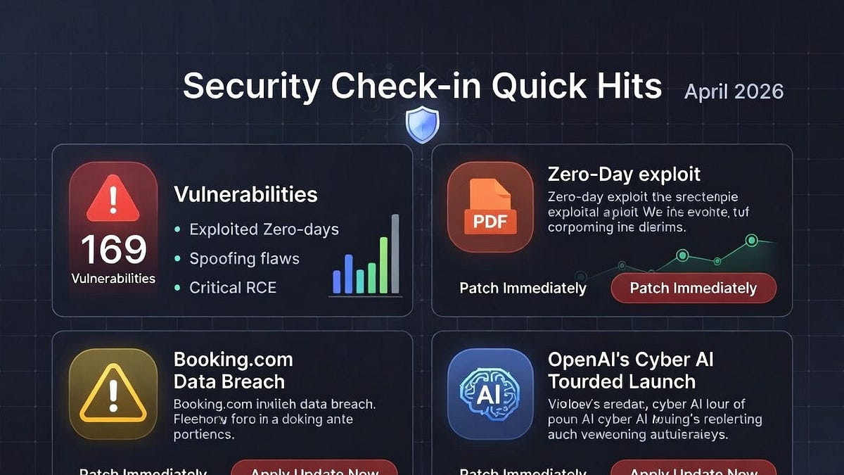 Security Check-in Quick Hits: Microsoft Patch Tuesday Overload