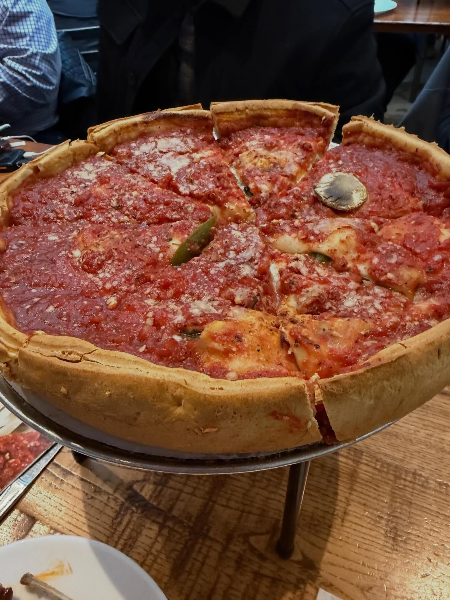 May be an image of pizza