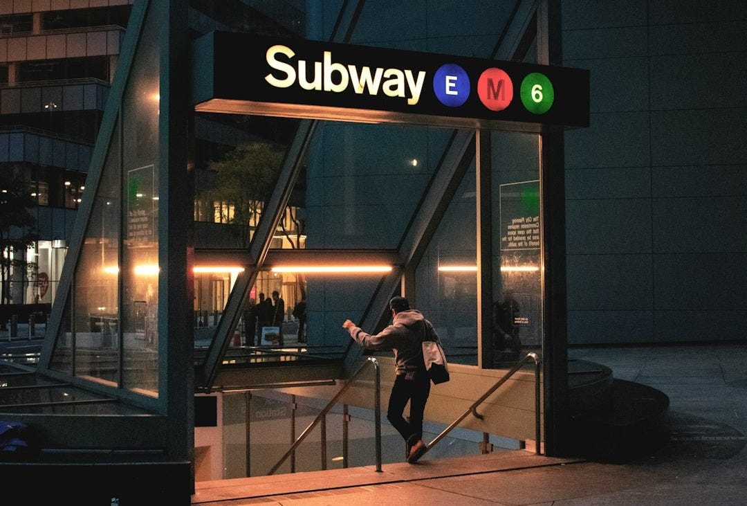 Subway sign