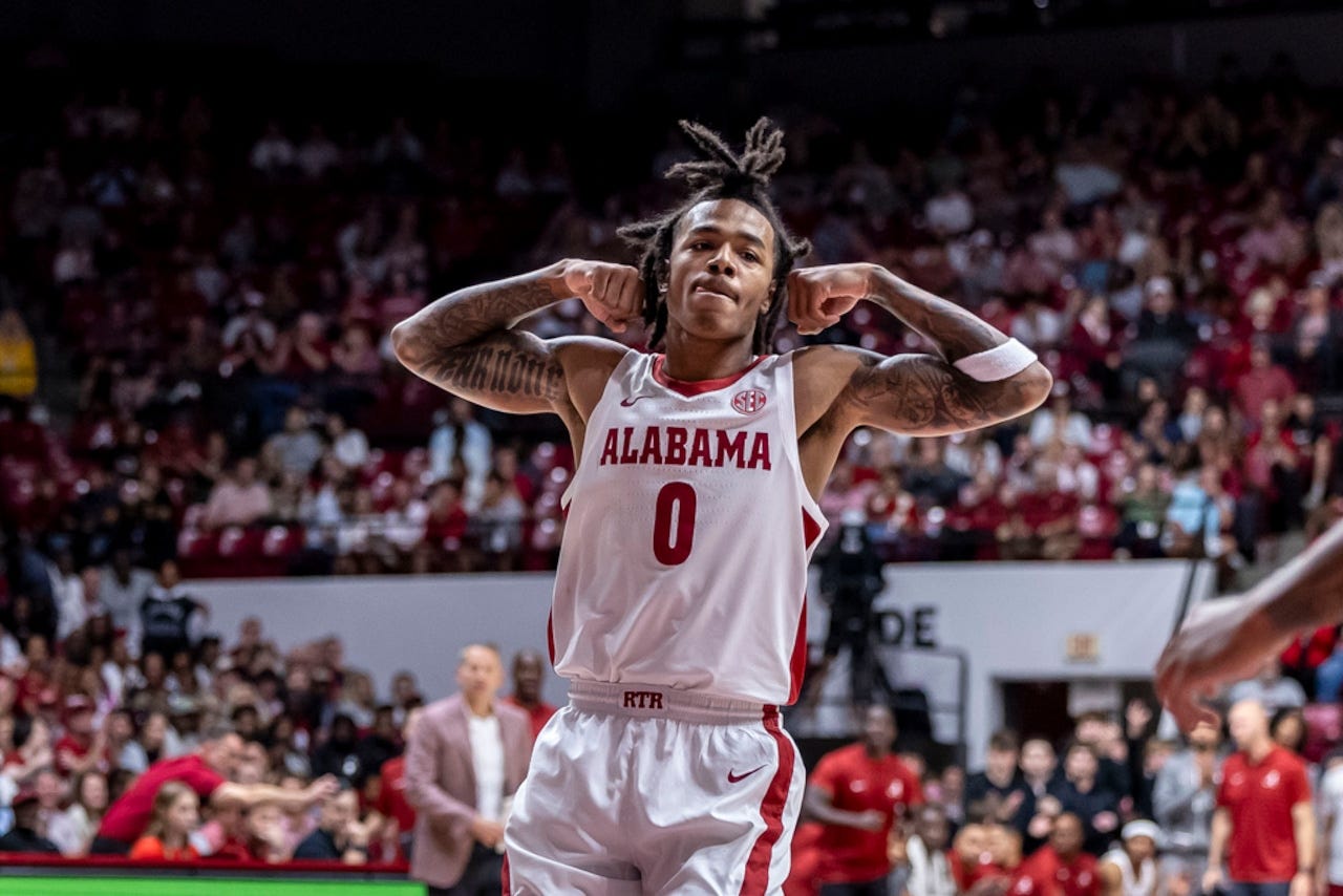 Why Labaron Philon didn't start for Alabama basketball vs. North Dakota -  al.com
