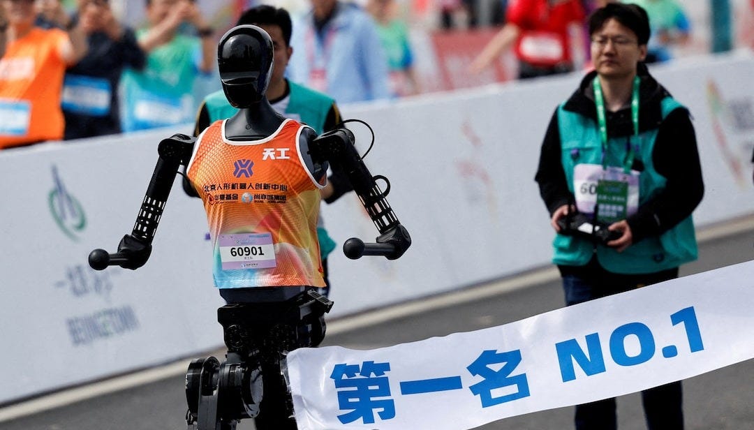 China humanoid robot half-marathon to showcase technical leaps | Reuters