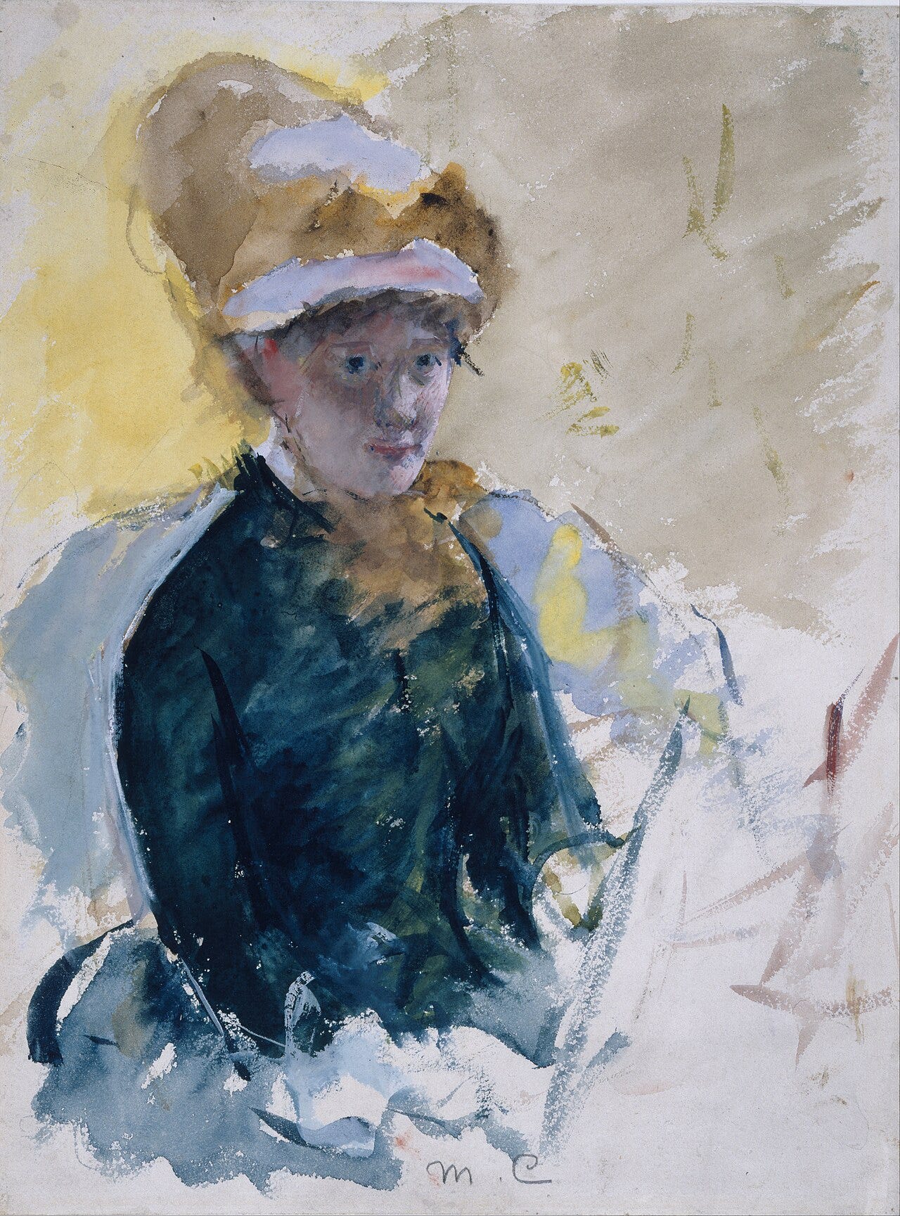 Mary Cassatt self portrait Mary Cassatt self portrait