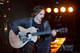 First shot Roger, tuning the Fender guitar he hasn't played in a year. 📸:  Carol Rosegg