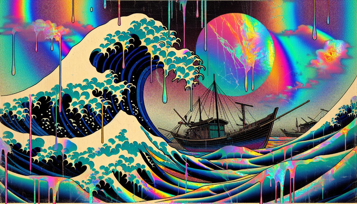 Ride the wave artwork