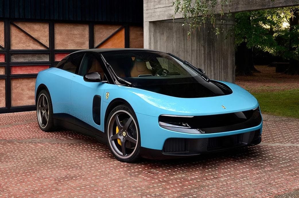 Ferrari reveals its first EV, with design help from Jony Ive | The Verge