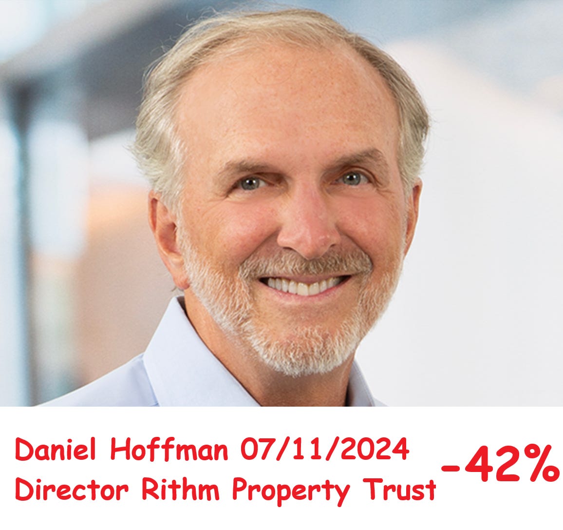 Rithm Property Trust has a -42% share price return since Daniel Hoffman became a director Rithm Property Trust has a -42% share price return since Daniel Hoffman became a director