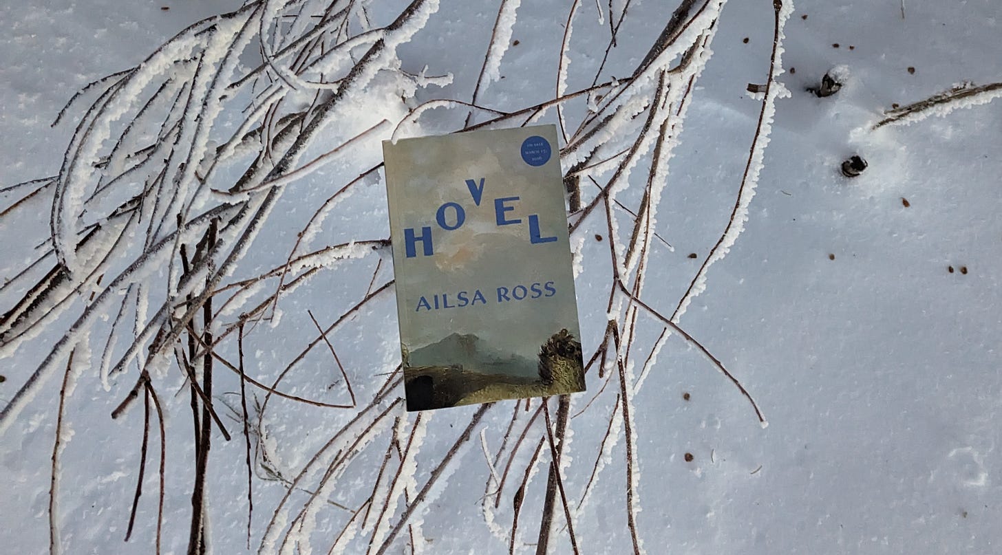 The novel Hovel by Ailsa Ross