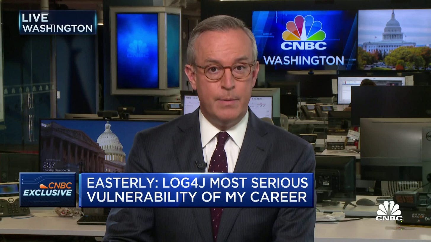 LOG4J vulnerability the most serious I've seen in my decades-long career,  says CISA director